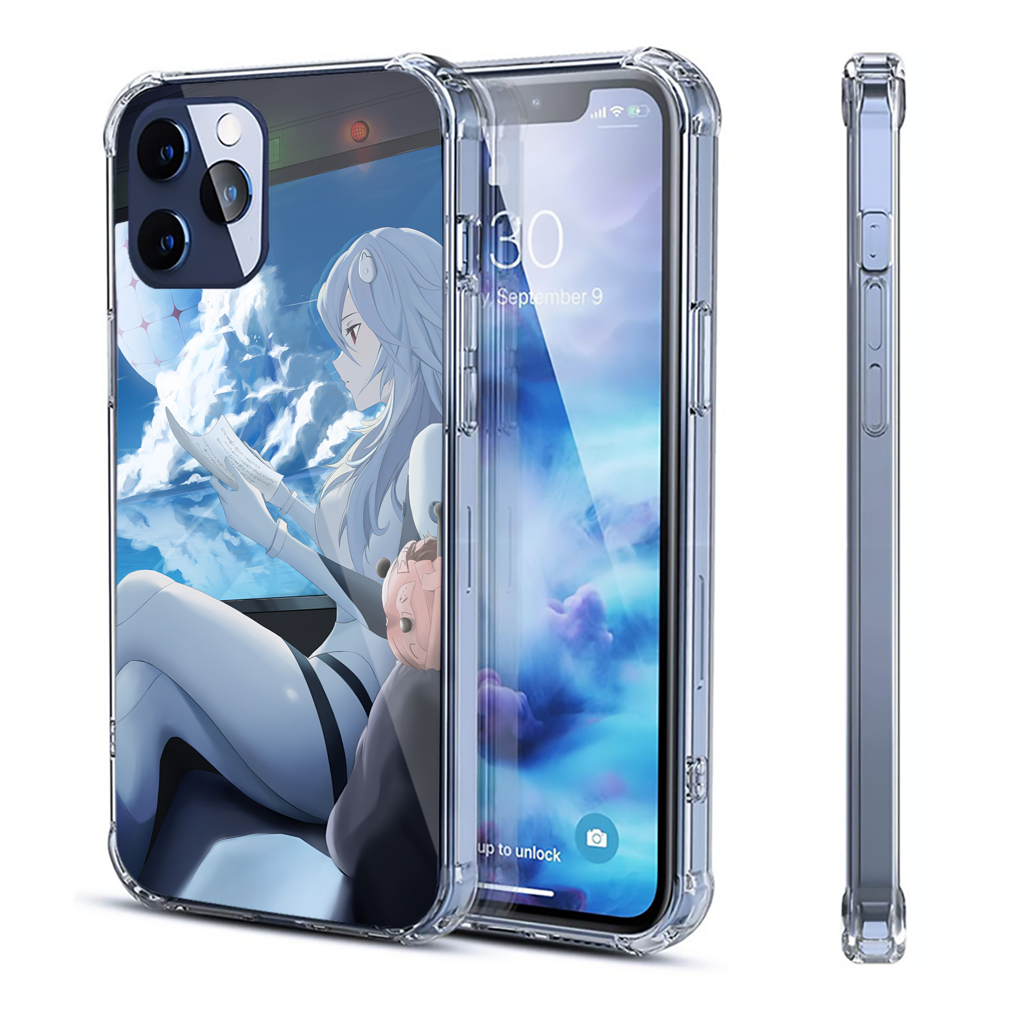 （画像用） EVA 新世紀エヴァンゲリオン 【iPhone 12シリーズ対応】透明スマホケース（クリアソフトケース）
